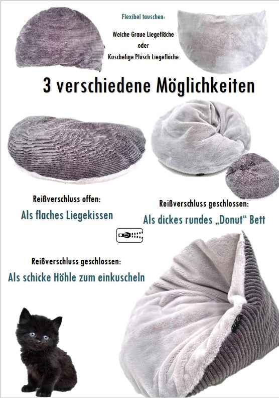 Schlafhöhle Bella für Katzen