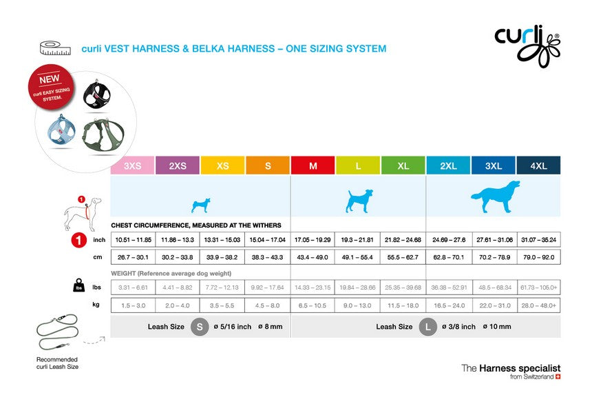 Curli Special Edition 2026  Belka Harness Air-Mesh LE26 + XL Semi Circle Blue