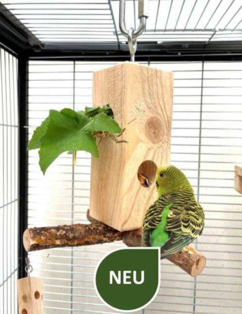 Vogelzubehör Spiel- und Futterbaum