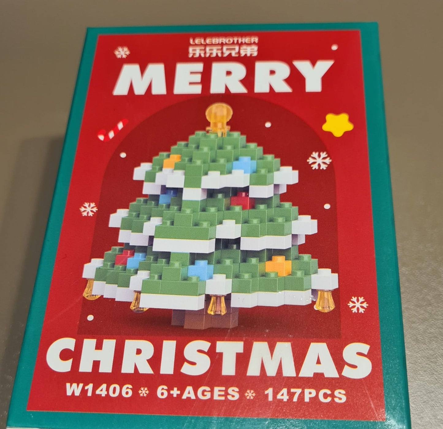 Mini Baustein Set Weihnachtsbaum