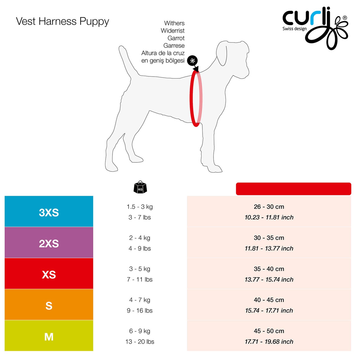 Curli Vest Geschirr curli Clasp Air-Mesh & Basic Leine Skyblue-Caro