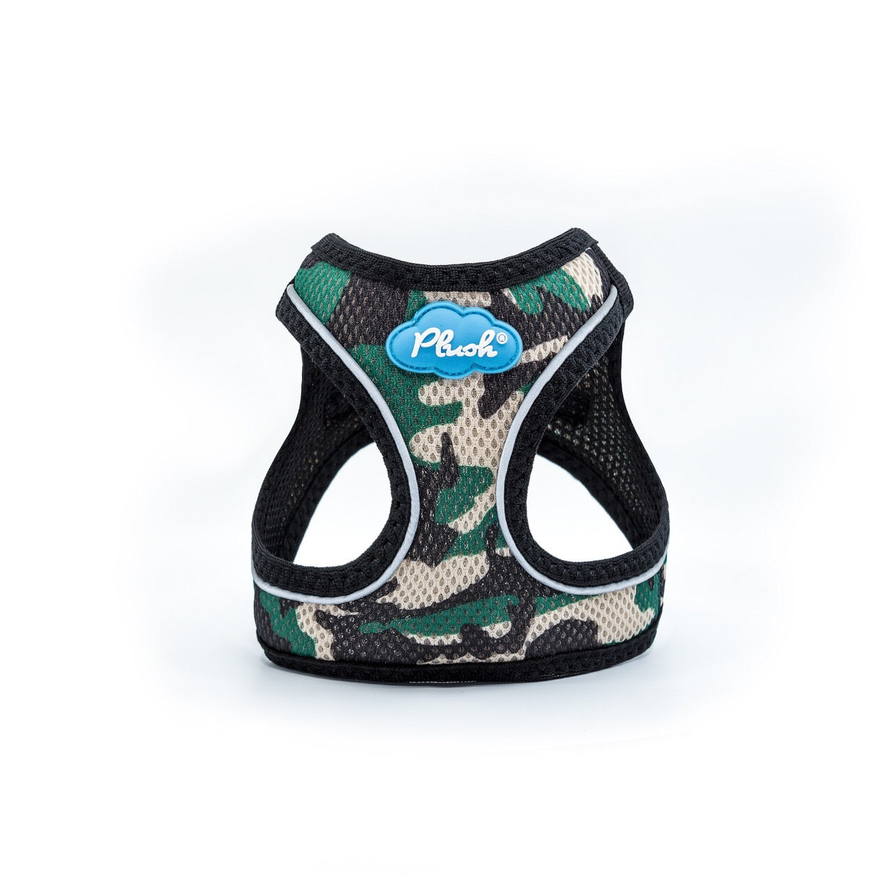 Plush Step In Air Mesh Harness Camo