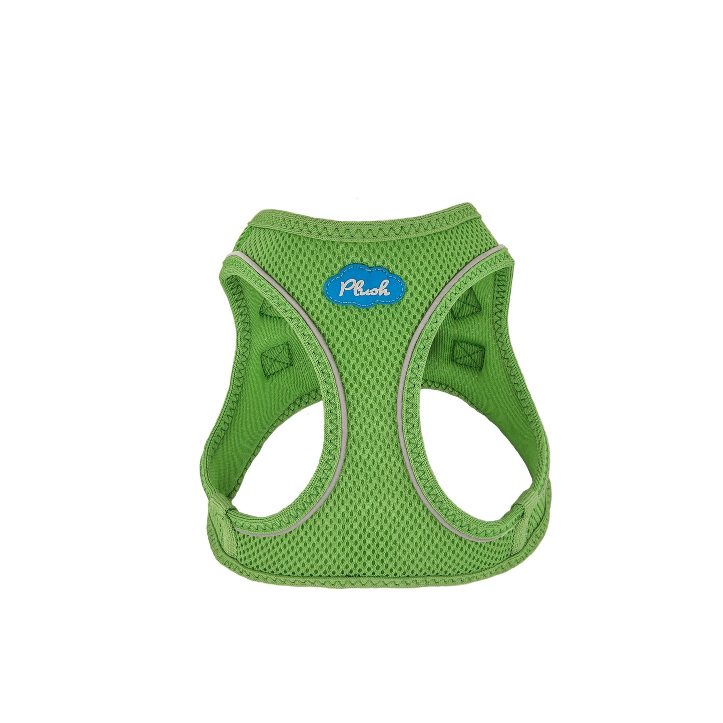 Plush Step In Air Mesh Harness Grass Green