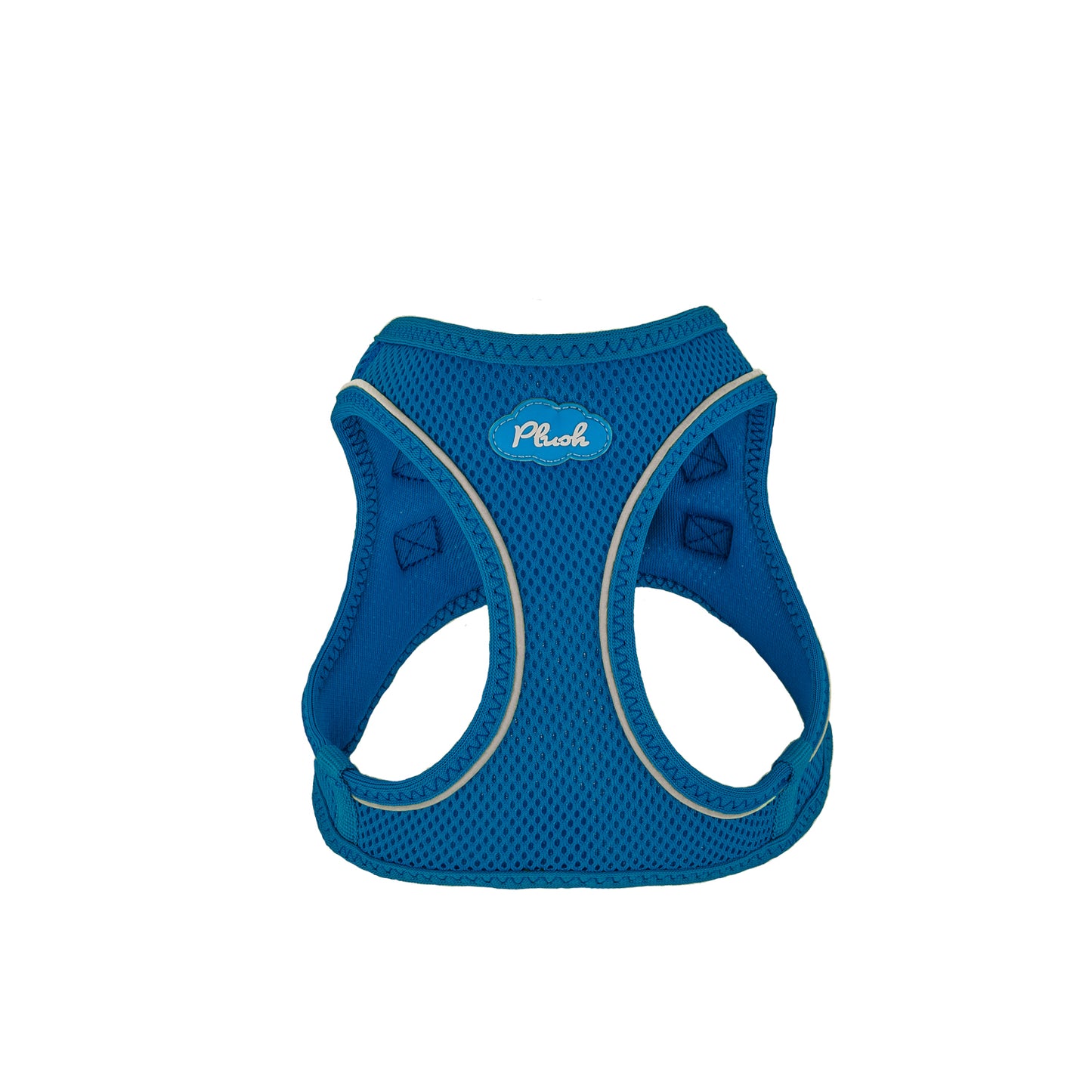 Plush Step In Air Mesh Harness Lapis Blue
