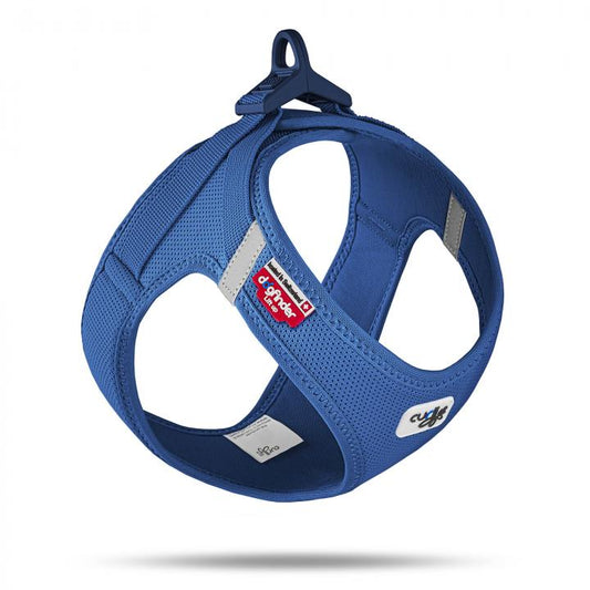 Curli Vest Harness curli Schnalle Air-Mesh Blau