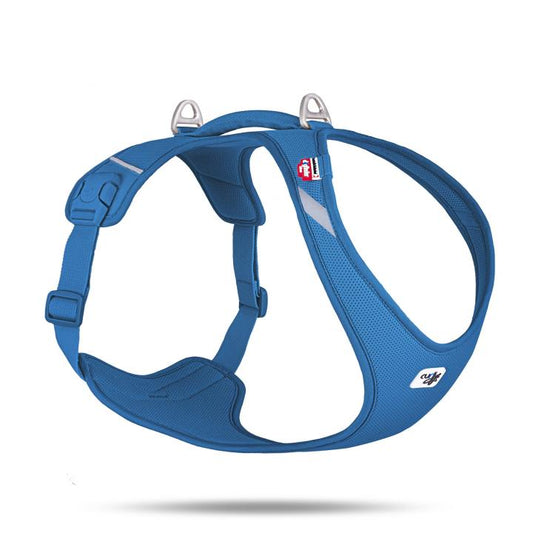 Curli Belka Geschirr Air-Mesh Blau