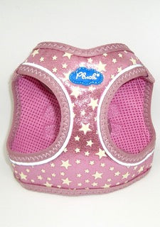 Plush Step In Air Mesh Harness GG-Pink