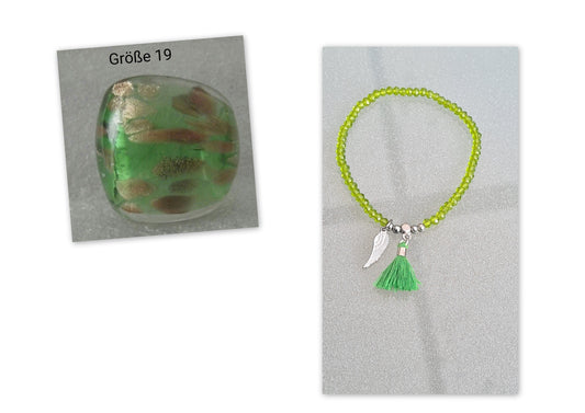 Schmuckset Grün
