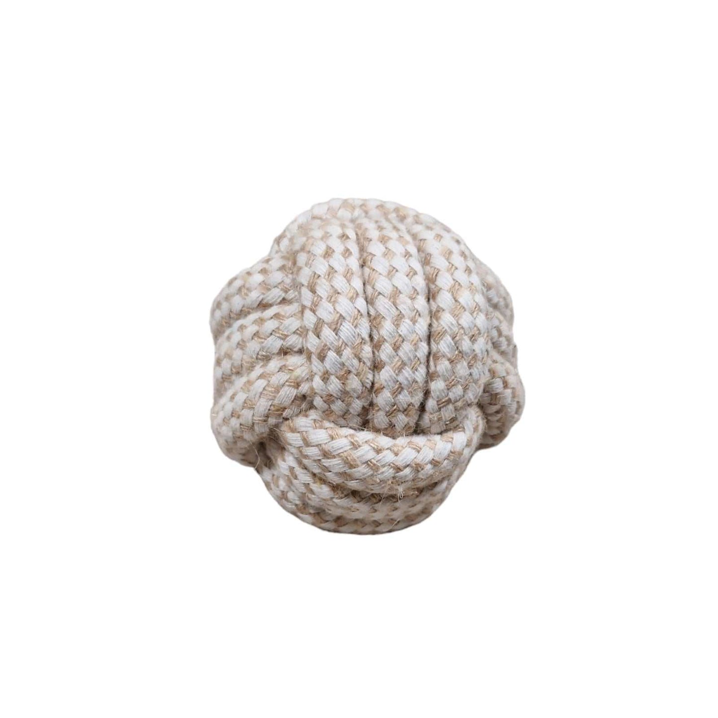 Tauseil Hundekauspielzeug aus Hanffasern und ungebleichter Baumwolle