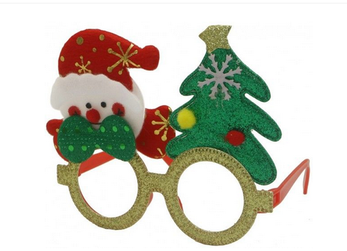 Weihnachtsbrille Schneemann
