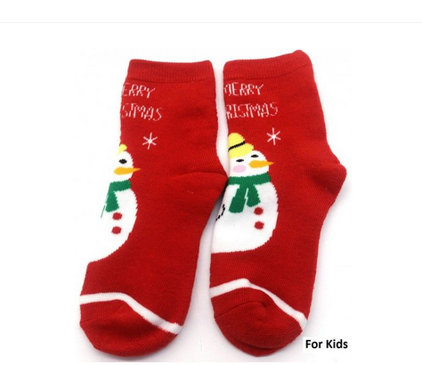 Kindersocke Schneemann