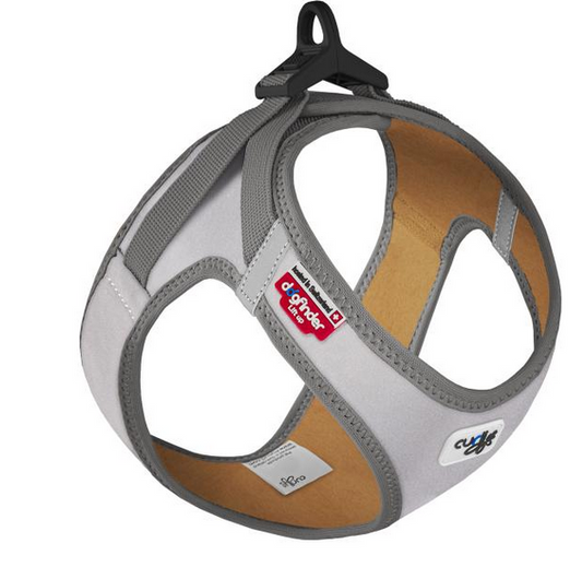 Glow curli Clasp Vest Harness Reflective Grau