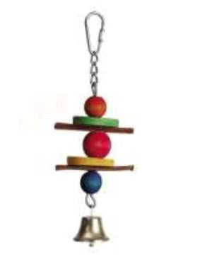 Vogelzubehör Sittich Spielzeug Klingel