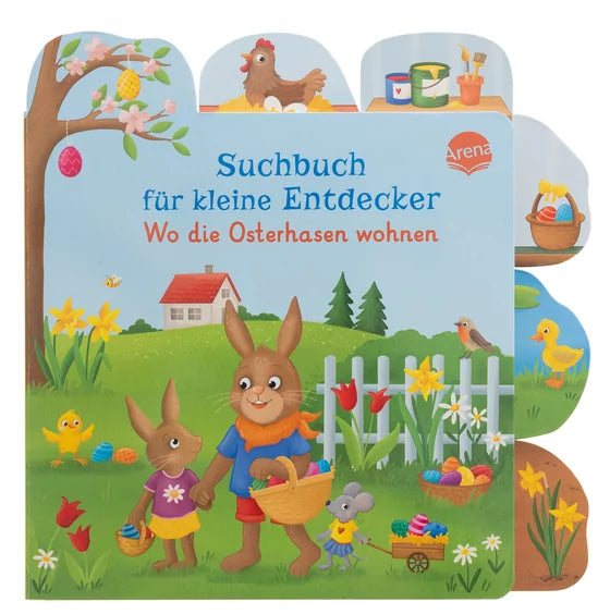 Suchbuch für kleine Entdecker. Wo die Osterhasen wohnen