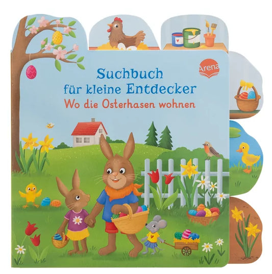 Suchbuch für kleine Entdecker. Wo die Osterhasen wohnen