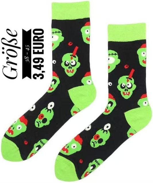 Halloween Socken Zombie