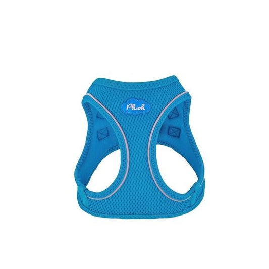 Plush Step In Air Mesh Harness Horizon Blue