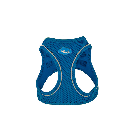 Plush Step In Air Mesh Harness Lapis Blue
